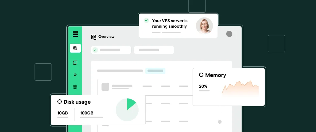A website dashboard displaying site health