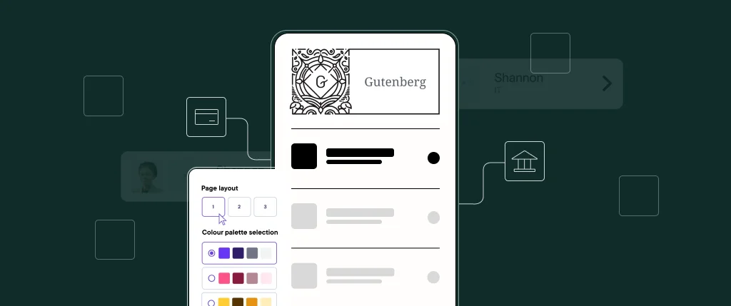 A website being developed using the Gutenberg builder